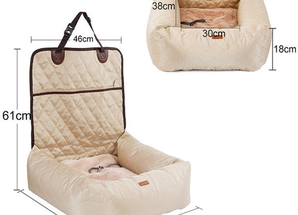 CruiseNest™ – 2-in-1 Hundetransportbett & Autositz