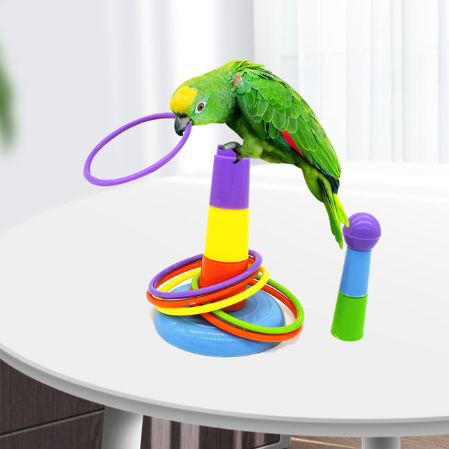 Virello RingPlay – Intelligentes Wurfspielzeug für Vögel