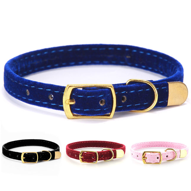 Velvra SoftBand – Verstellbares Samt-Halsband für Katzen
