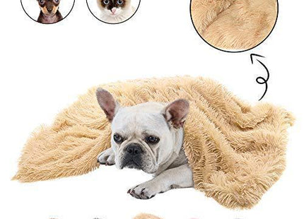 PawLuxe™ – Doppellagige Plüsch-Haustierdecke