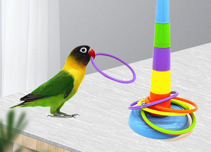 Virello RingPlay – Intelligentes Wurfspielzeug für Vögel