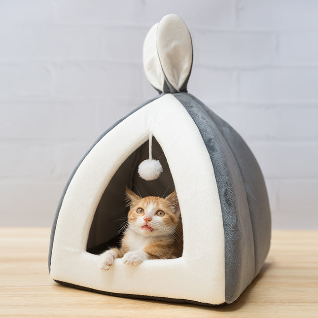 Mellowra CasaCoon – Stilvolle Katzenvilla & Hundehütte aus Stoff