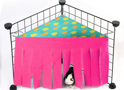 Tailyo FringeNest – Hängematte mit Fransen für Hamster & Kleintiere