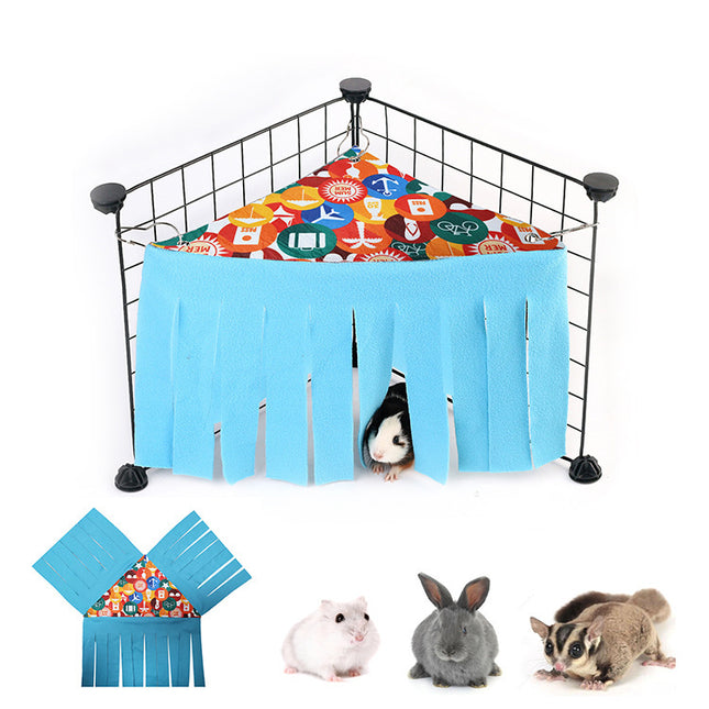 Tailyo FringeNest – Hängematte mit Fransen für Hamster & Kleintiere