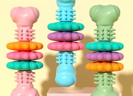 ChewEase™ – Robustes Hundekauspielzeug mit Zahnpflege-Funktion