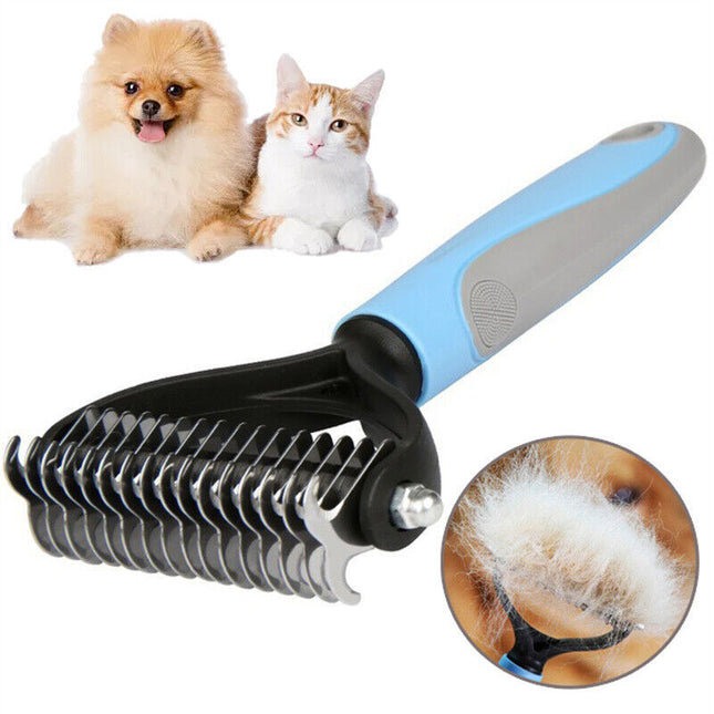 FurMaster™ – 2-in-1 Unterwollbürste für Hunde & Katzen
