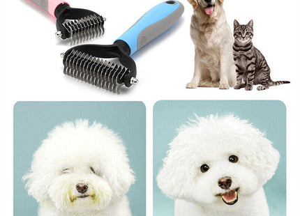 FurMaster™ – 2-in-1 Unterwollbürste für Hunde & Katzen