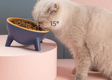 Meowelo TiltBowl – Ergonomischer Katzennapf mit Standfuß