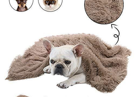PawLuxe™ – Doppellagige Plüsch-Haustierdecke