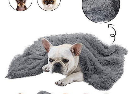 PawLuxe™ – Doppellagige Plüsch-Haustierdecke