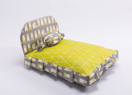 PuppyNest™ – Komfortables Welpenbett aus Baumwolle