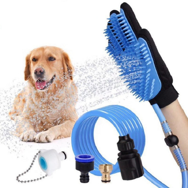 SpaPaw™ – 2-in-1 Haustier-Dusch- & Massagehandschuh