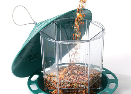 Feathrix ClearFeeder – Hängender Outdoor-Vogelfutterspender