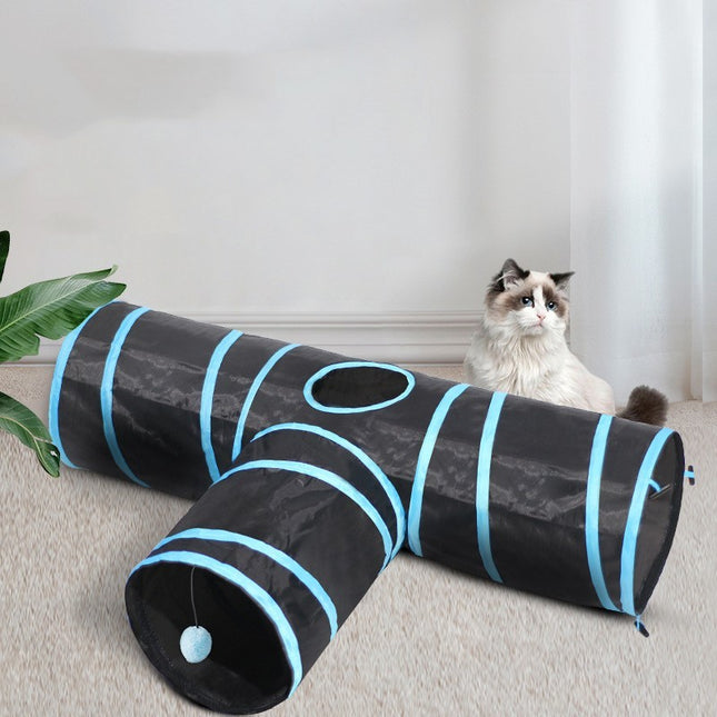 FoldCat – Faltbarer Katzentunnel für Spiel & Geborgenheit