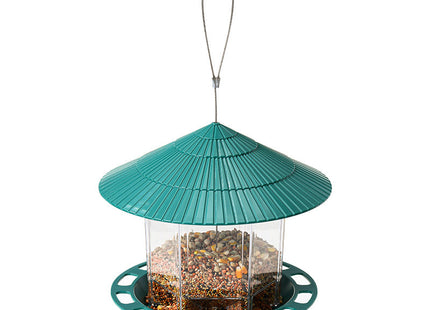 Feathrix ClearFeeder – Hängender Outdoor-Vogelfutterspender